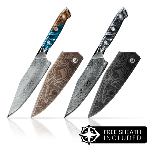 Nomad Twin Peaks Damascus Set